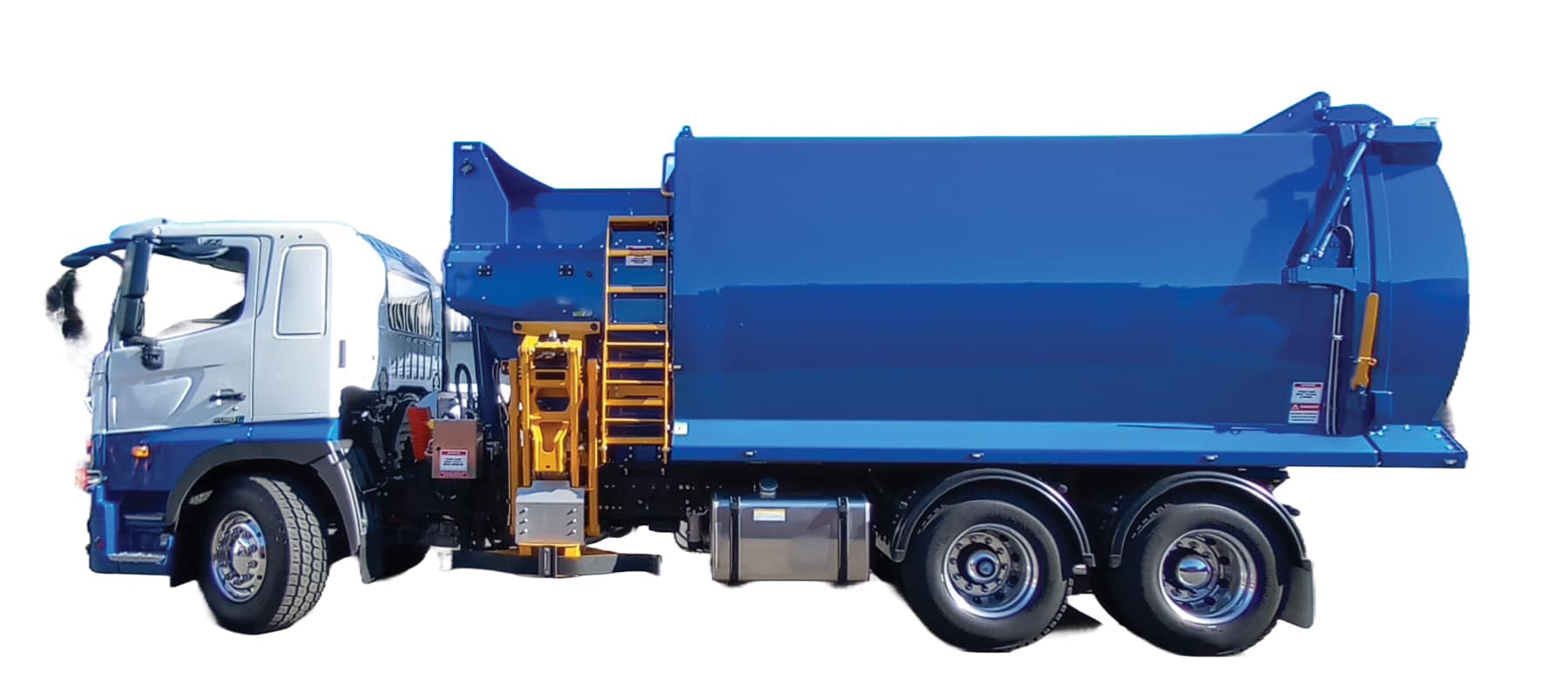 russ side loader waste collection vehicle