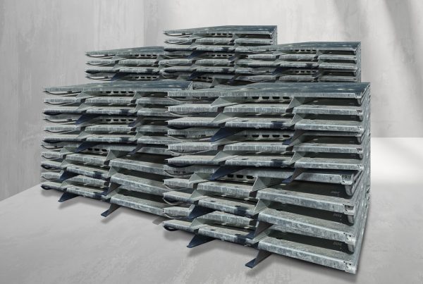 steel trays